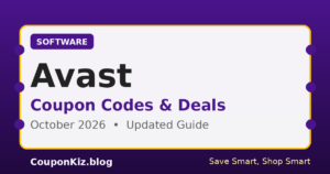Avast coupon codes and deals – October 2026 updated guide by CouponKiz